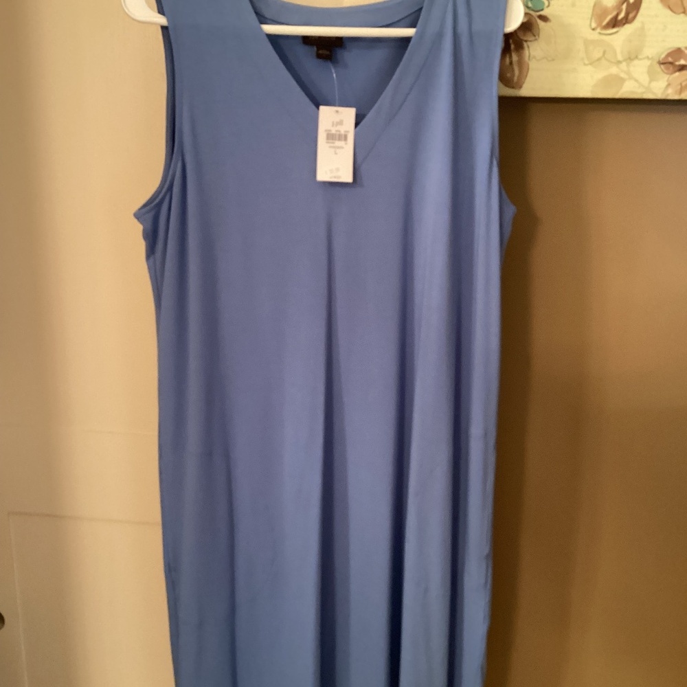 J Jill  Blue Dress L